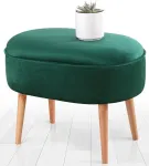 Tumba Hanah Home Moile 209FLF1203, roheline v., 44 cm x 63 cm x 47 cm