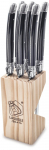 Steiginugade komplekt Style De Vie Laguiole Premium Line 1.8PremZwart, 6 tk
