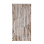 Vaip Domoletti Verano C586A-K6382, kreemjasvalge/beež/helehall, 150 cm x 80 cm