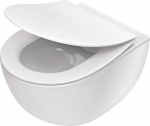 WC-pott, seinapealne Deante Peonia, kaanega, 510 mm x 360 mm