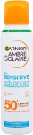 P&auml;ikesekaitsesprei Garnier Ambre Solaire Advanced Invisible SPF50+, 150 ml