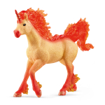 M&auml;ngukujuke Schleich Bayala Elementa Fire Unicorn Stallion 70756, oranž v.