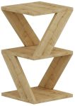 Kohvilaud Kalune Design Albeni, sinine v., 30 cm x 30 cm x 50 cm