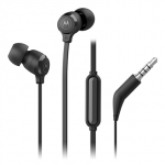 Juhtmega k&otilde;rvaklapid Motorola Earbuds 3-S, must v.