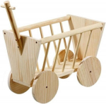 Heina hoidja n&auml;riliste puuridele Karlie Cart Carro, 29 cm x 19 cm x 21 cm, pruun v.