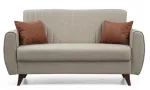 Diivanvoodi Hanah Home Alkon 730MST1102, beež v., 158 x 77 cm x 86 cm