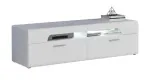 TV-laud Forte, valge v., 52 cm x 180 cm x 50.7 cm