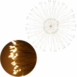 J&otilde;ulutuled Springos CL0181, 0.6 m, soe valge, 100 LED