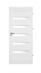 Siseukseleht Domoletti PARIS, parempoolne, valge v., 203.5 x 74.4 x 4 cm