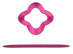 Kardinahoidja Diamond 011, 12 cm, roosa