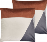 Dekoratiivne padi Shumee Campsis, mitmev&auml;rviline, 45 cm x 45 cm, 2 tk