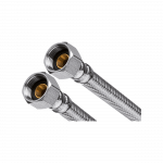 Roostevabast terasest punutud voolik Invena, 3/8X3/8- sisekeere, 60 cm