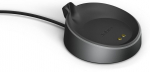 Juhtmevaba k&otilde;rvaklappide laadija Jabra EVOLVE2 75, USB-A, must v./hall v.