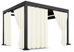 Paviljoni kardin, 155 cm x 200 cm, kreemjasvalge