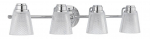 Valgusti seinale Elstead Lighting Hudson, G9, 4 x 3 W, l&auml;bipaistev v., 81.8 x 19.3 cm