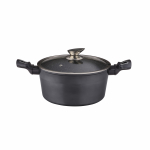 Pott Domoletti GREY METALLIC, 24 cm, 4.4 l