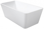 Vann, teisaldatav Besco Evita, 160 cm x 80 cm x 58 cm, ristk&uuml;lik, valge/grafiit