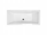 Vann, sisseehitatav Besco Vera, 170 cm x 75 cm x 46 cm, ristk&uuml;lik, valge
