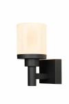&Otilde;ue seinavalgusti Candellux Lighting Saponia, 12W, LED, IP65, must v., 18 cm x 25 cm