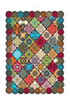 Vaip Conceptum Hypnose HMNT966, mitmev&auml;rviline, 100 cm x 60 cm