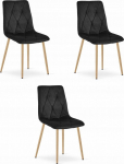 Toolide komplekt Leobert Libra, matt, puidu v., 54 cm x 44.5 cm x 86.5 cm, 3 tk