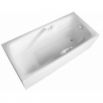 Vann, teisaldatav/sisseehitatav/sissepaigaldatav SPN Sofija, 170 cm x 80 cm x 59 cm, ristk&uuml;lik, valge v.