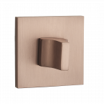 WC p&ouml;&ouml;rdlukk Kuchinox LK6_803A, roosa kuld, 5.3 cm x 5.3 cm