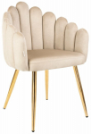 Tugitool Homla Lana 850054, beež v., 55 cm x 60 cm x 83 cm