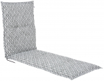 V&auml;litooli padi Patio Malezja Liege H039-06PB, valge v./hall v., 190 x 60 cm