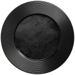 Taldrik prae RAK Edge, &Oslash; 27 cm, must v.
