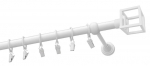 Kardinapuu Olimp Forma, 200 cm, &Oslash; 19 mm, valge v.