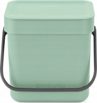 Pr&uuml;gikast Brabantia Sort & Go 211683, jade green, 3 l, 18.8 cm x 13.9 cm