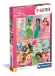 Pusle 2in1 Clementoni SuperColor Disney Princess 24824, 18 cm x 27 cm, 120 tk, mitmev&auml;rviline
