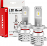 Autopirn AMiO X1 Canbus, led, valge v./h&otilde;be v., 16 V