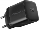 Telefoni laadija Axagon ACU-PD30, USB Type C, must v., 30 W