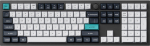 Juhtmevaba m&auml;nguriklaviatuur Keychron Q6 Max Q6M-M1 Gateron Jupiter Red, Inglise (US), must, juhtmeta (kahjustatud pakend)