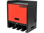 T&ouml;&ouml;riistakast Yato, 28 cm x 48 cm x 43 cm, 57.8 l, must v./punane v.