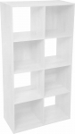 Raamaturiiul 5five Simply Smart Kali, valge v., 134 cm x 68 cm x 34 cm