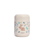 Toidutermos Miniland Thermy Mini Rabbit, 280 ml, 0 kuud, 9.3 cm, roostevaba teras, beež v.