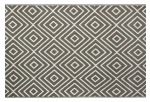 Vaip v&auml;literrassidele Diamond 007564, hall v./pruun v., 160 cm x 230 cm