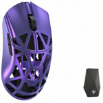 Juhtmevaba m&auml;nguhiir WLMouse Beast X Max Magnesium Solid Slides MAX-Purple-O-SHIXIN, 2.4ghz wireless / usb, violetne v.