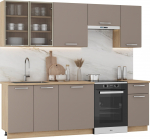 K&ouml;&ouml;gikomplekt Alicante, tamm v./beež v./cremona oak v., 2.4 m