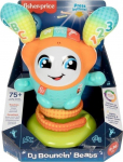 Arendav m&auml;ng Mattel Fisher Price DJ Bouncin Beats, 30 cm, PL, mitmev&auml;rviline (kahjustatud pakend)