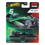 M&auml;nguauto Mattel Hot Wheels Kick Sauber 2025 Formula 1&reg; Team #5 JKD89, 1:64, must v./roheline v.