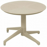 Kohvilaud Kalune Design Moon, beež v., 60 cm x 60 cm x 47 cm