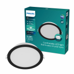Valgusti s&uuml;vistatav Philips Meson 8721103131317, 4000&deg;K, LED, must v.