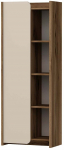 Raamaturiiul Kalune Design Suave 550ARN1693, p&auml;hklipuu v./beež v., 160 cm x 60 cm x 35 cm