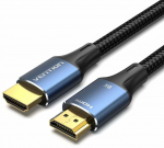 Kaabel Vention ALGLI HDMI A Male, HDMI A Male, 1 m, sinine v./must v.