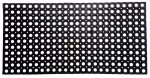 Uksematt Domoletti Rho 010, must v., 100 cm x 150 cm x 1.6 cm