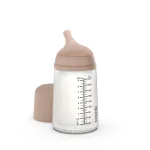 Lutipudel Suavinex Zero Zero Ultra Soft, 270 ml, 3 kuud, pruun v.